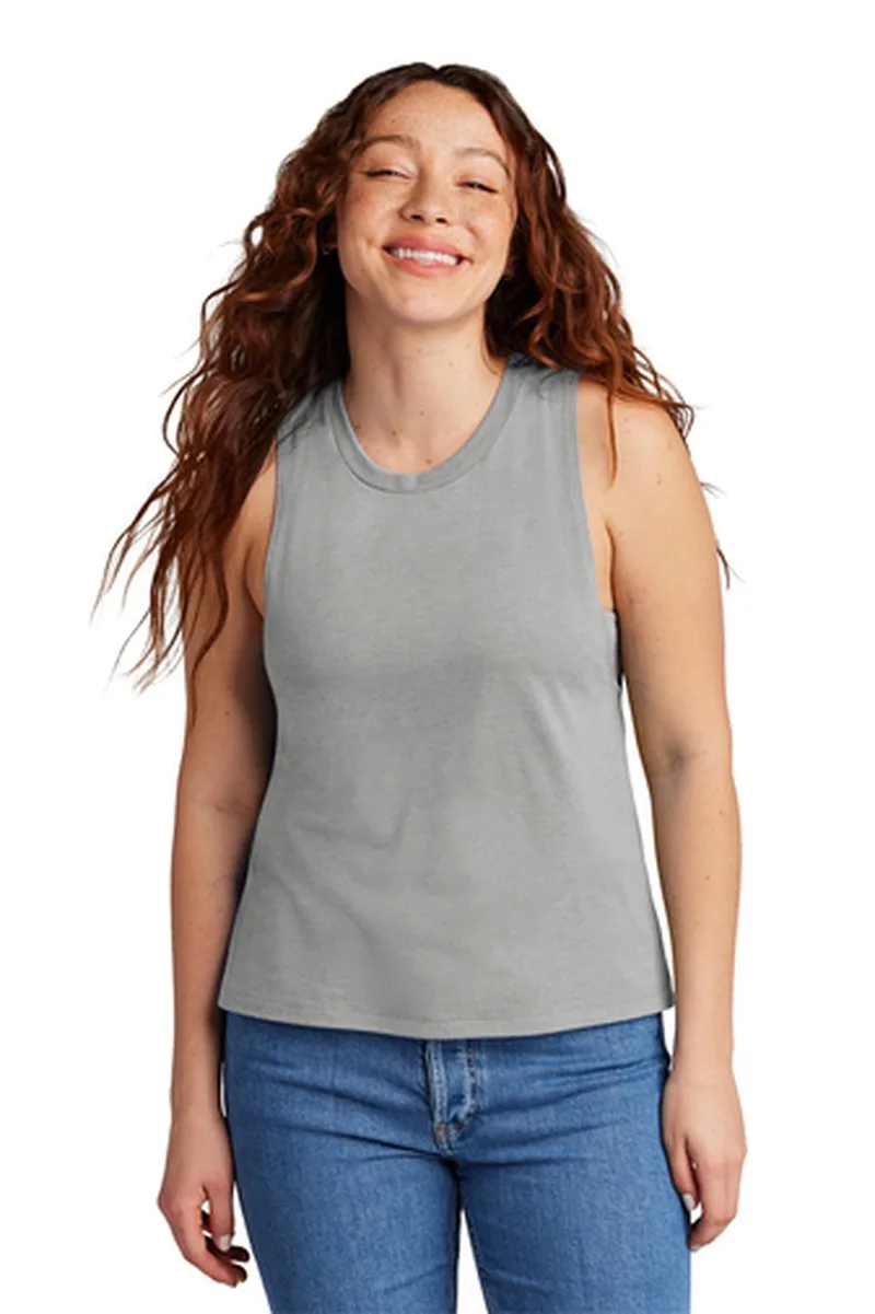Allmade® Women's Tri-Blend Muscle Tank — Aluminum Gray