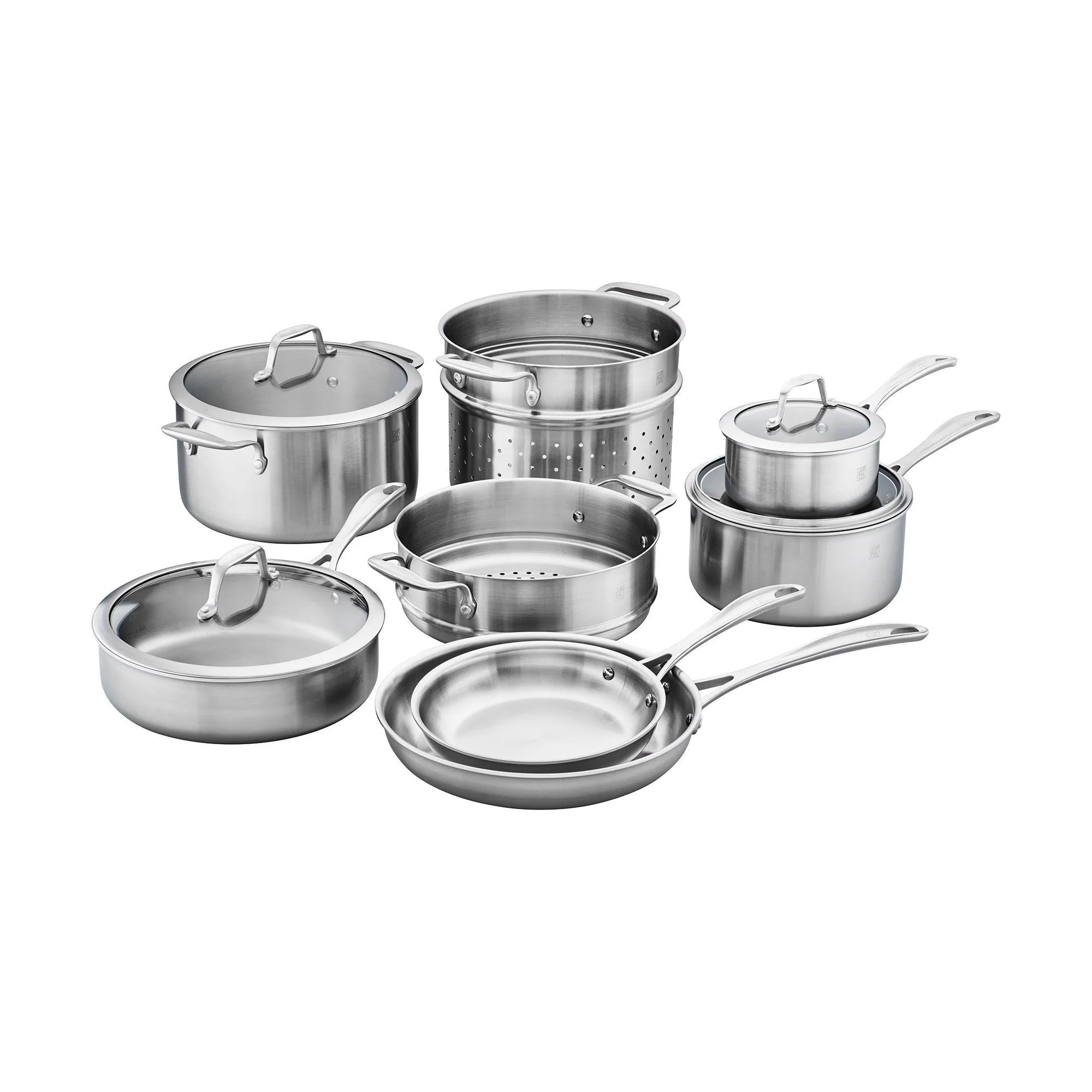 Zwilling Spirit 3-Ply 12Pc Stainless Steel Cookware Set
