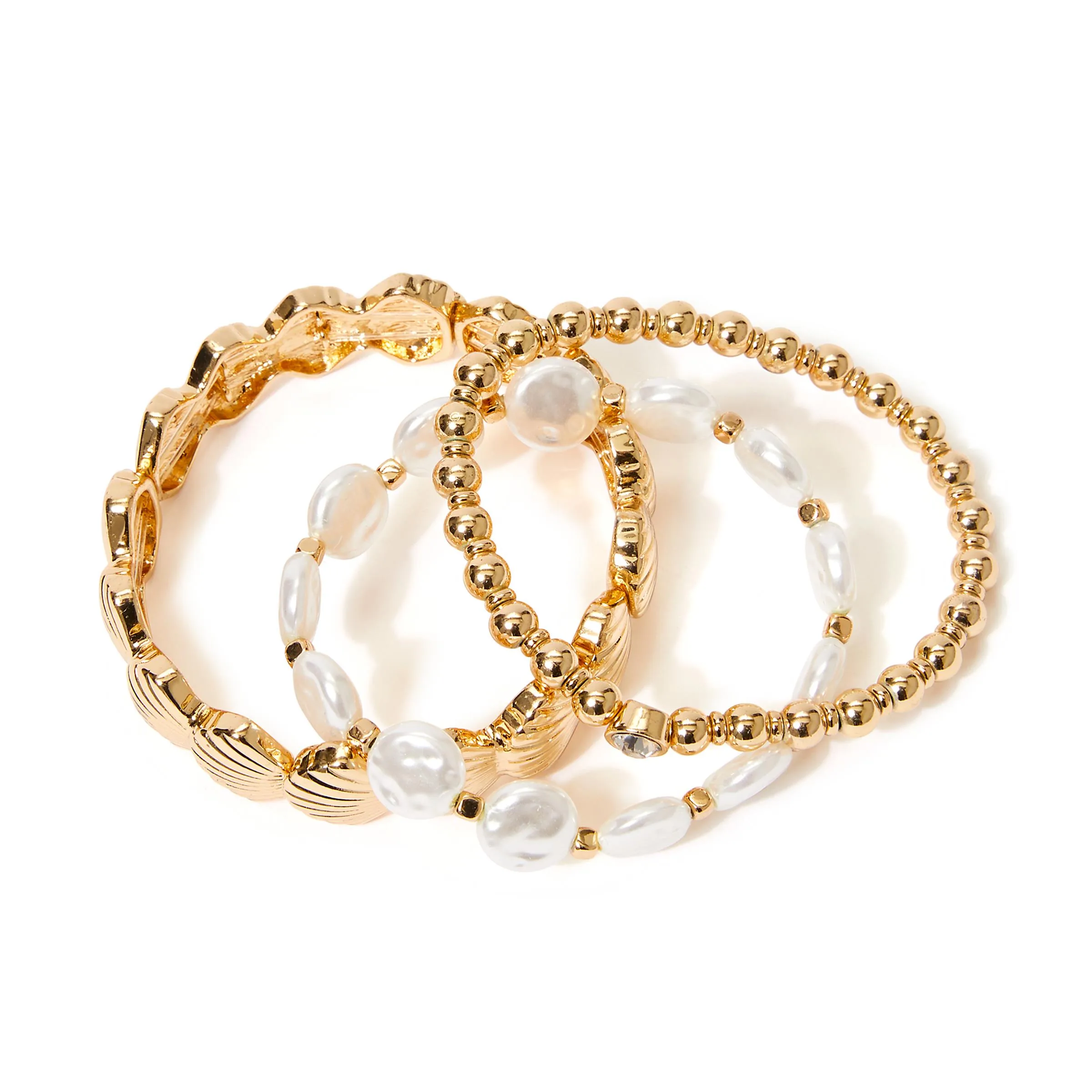 Lilly Pulitzer Seaside Soleil Bracelet Set - Gold Multi
