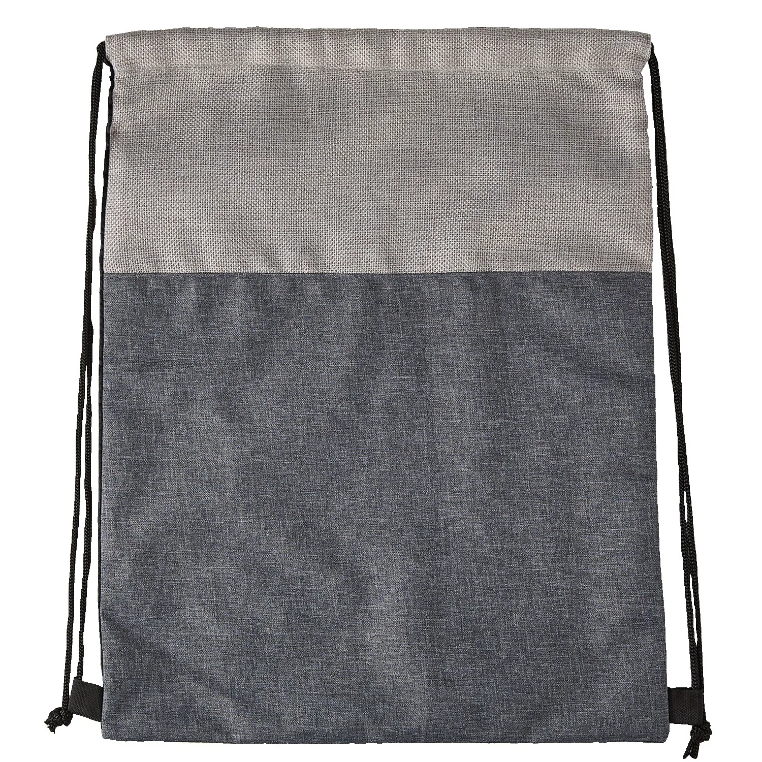 Heathered N' Jute Drawstring Backpack view 6