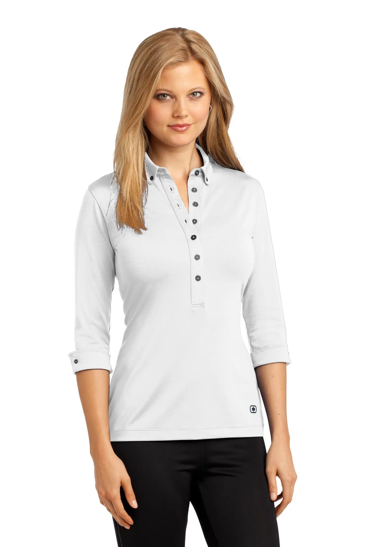 OGIO® Women's Gauge Polo. view 5