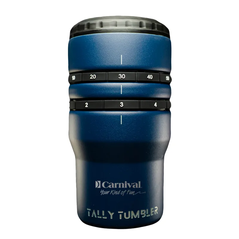 Tally Tumbler 4-in-1 Can Cooler & Scorekeeper 14oz.