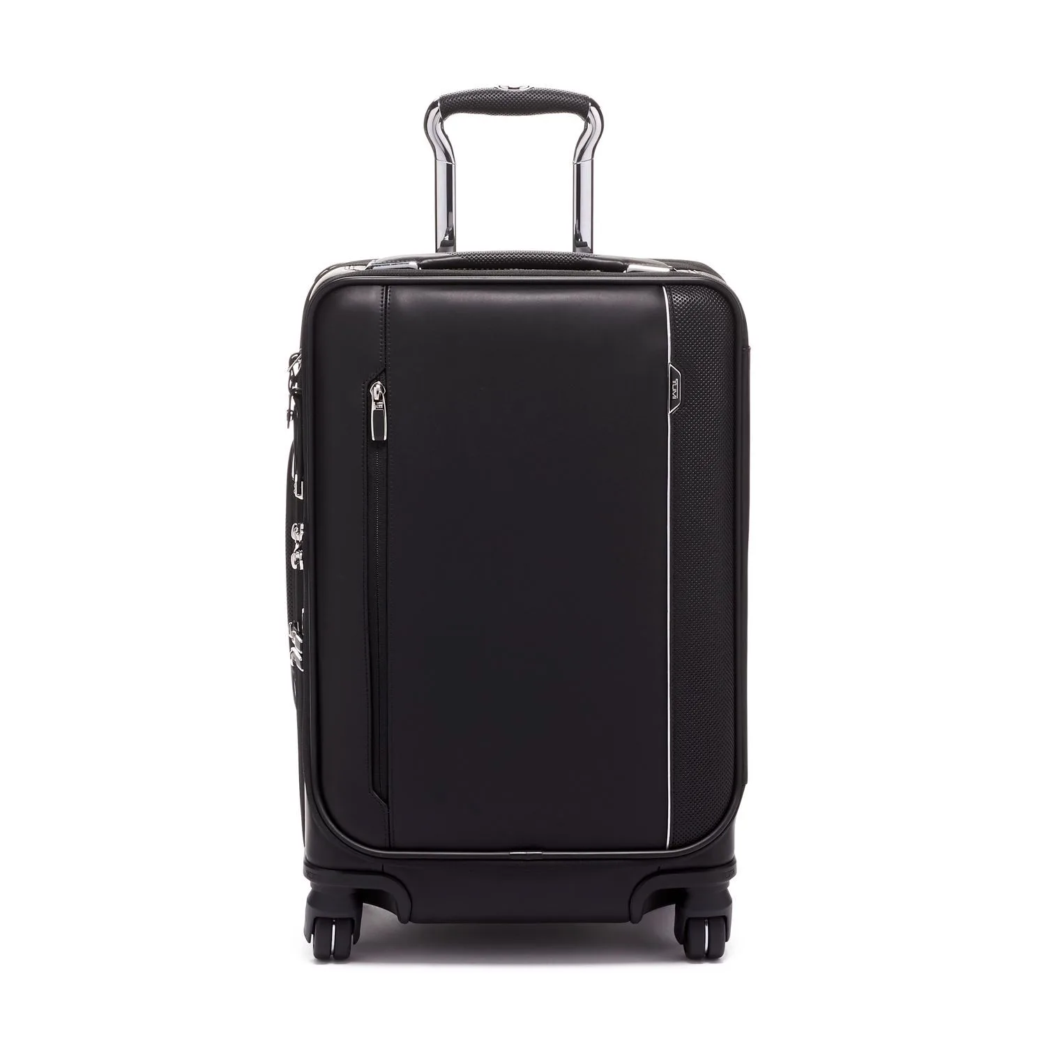 TUMI™ Arrive International Dual Access 4 Wheeled Leather Carry-On Bag