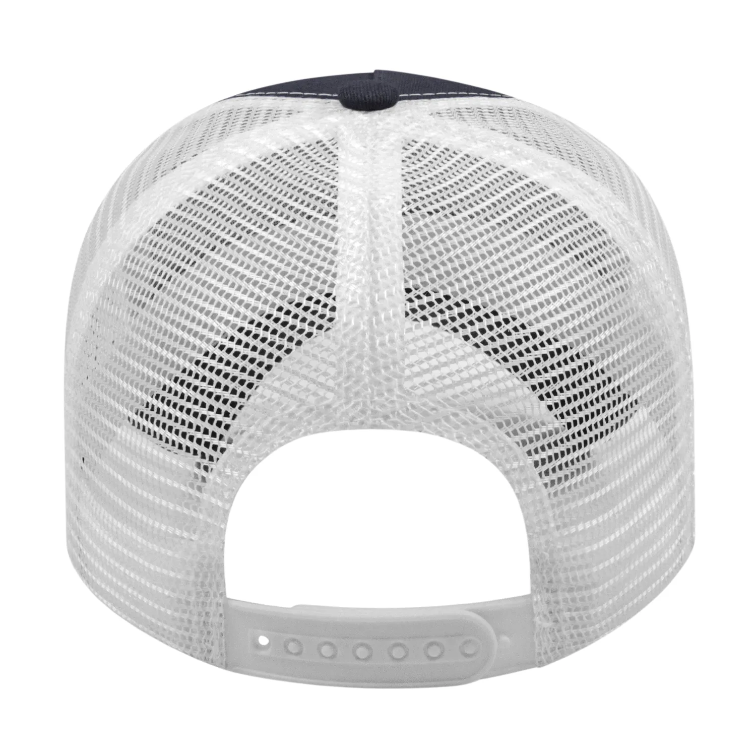 Navy Blue/White Blank Back