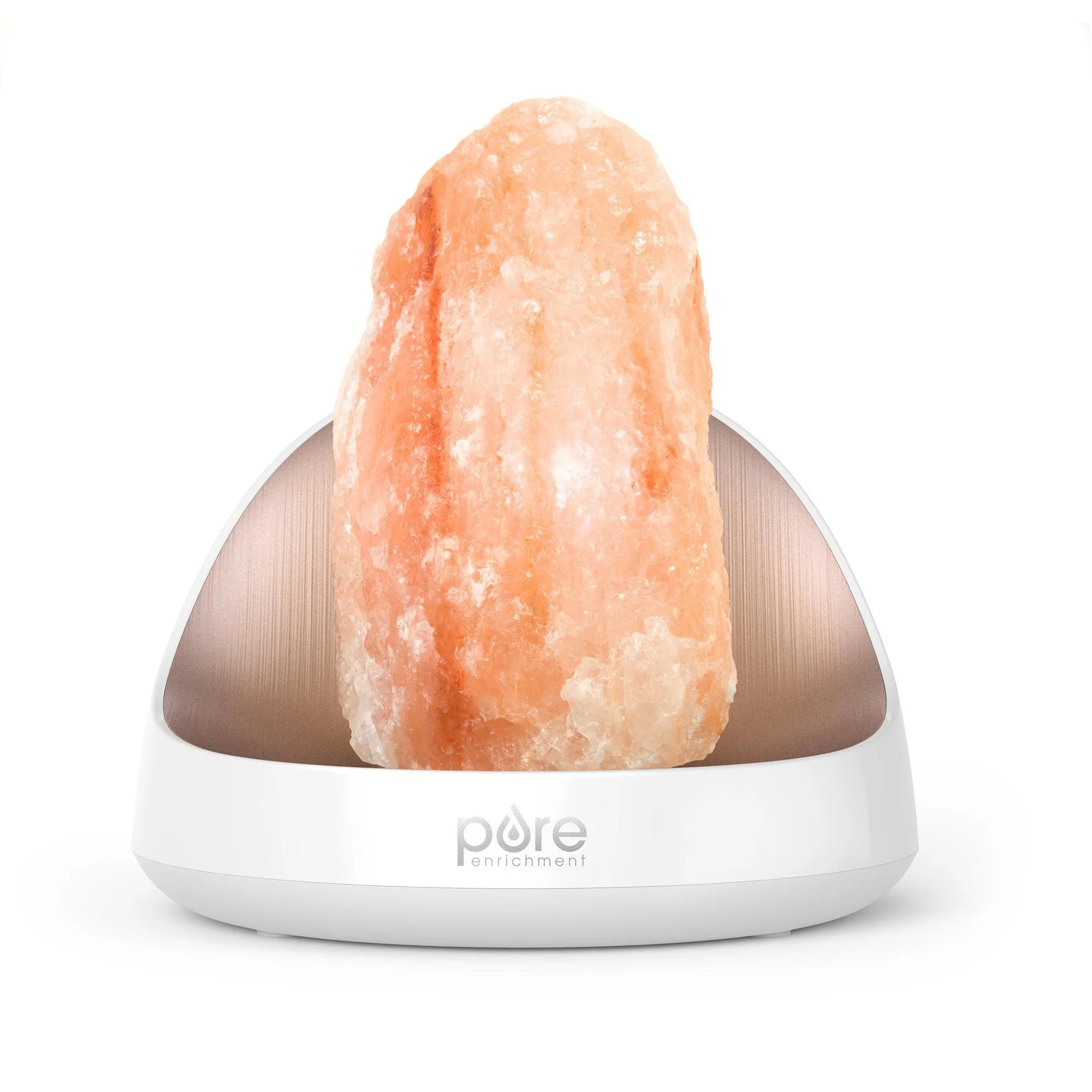 Pure Enrichment Pureglow 2-In-1 Himalayan Salt Rock Lamp & Diffuser