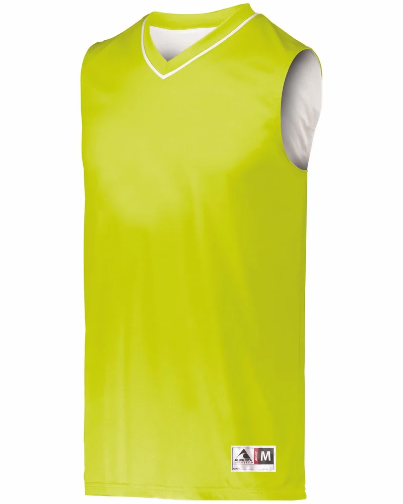 Augusta Youth Reversible Two-Color Sleeveless Jersey view 7