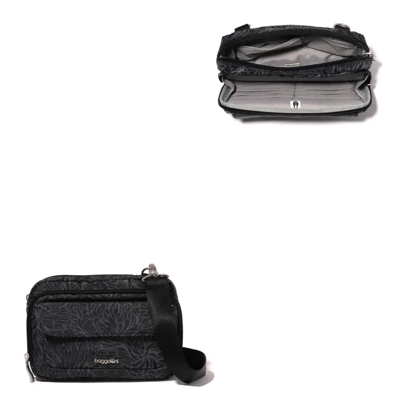Baggallini Modern Double Zip Crossbody Bag