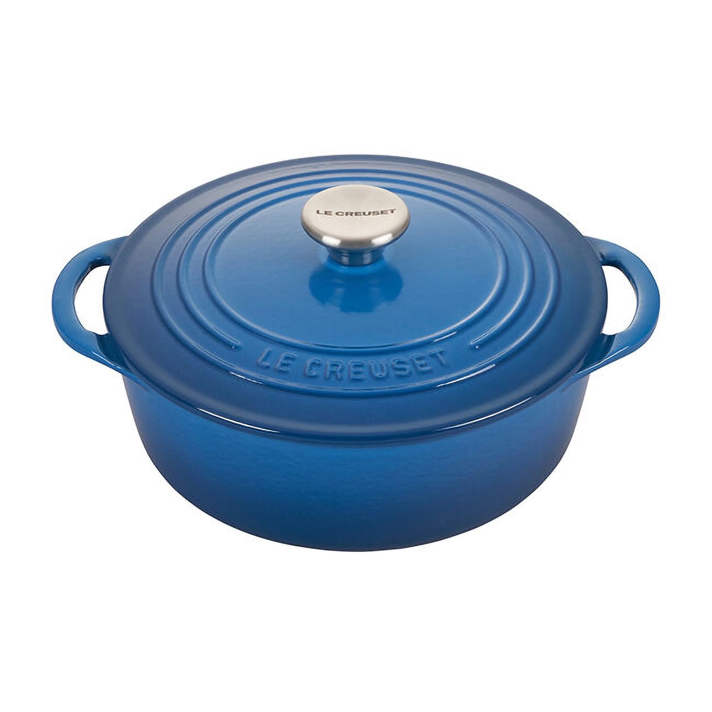 Le Creuset 2.75Qt Shallow Round Cast Iron Oven Marseille