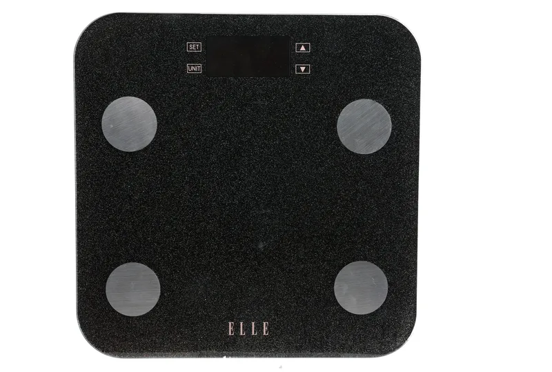 Health, Beauty & Fitness Elle Digital Bathroom Scale - Glitter Black