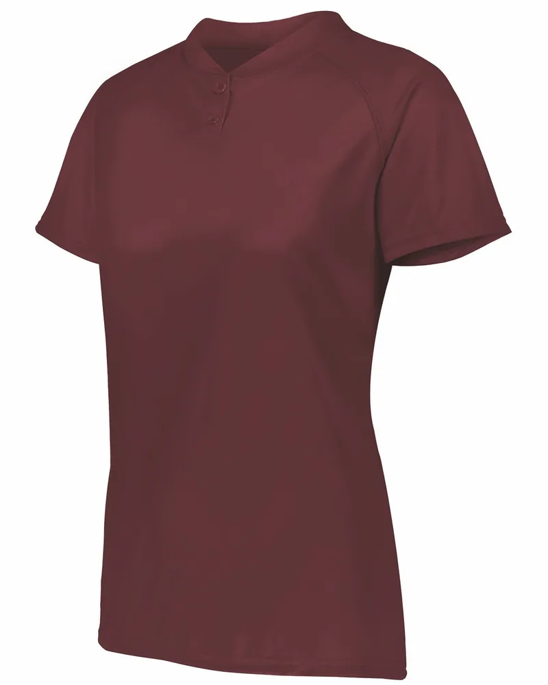 Augusta Ladies' Attain Two-Button Jersey view 7