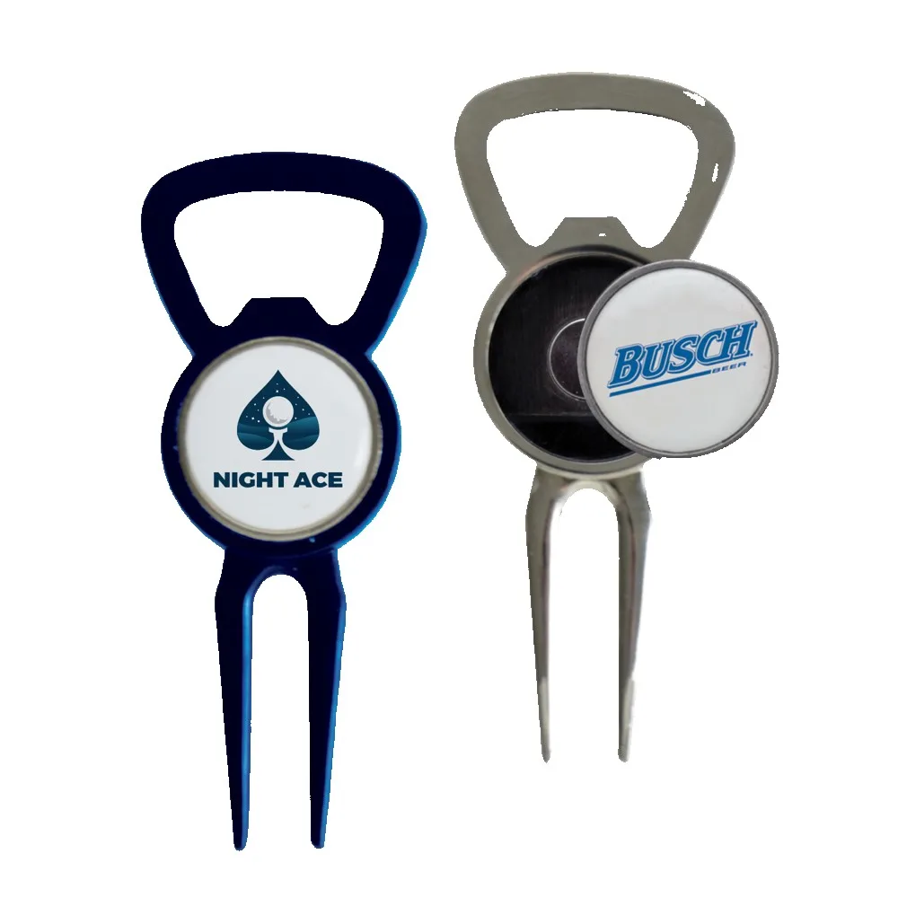 Magnetic Divot Tool with Bottle Opener