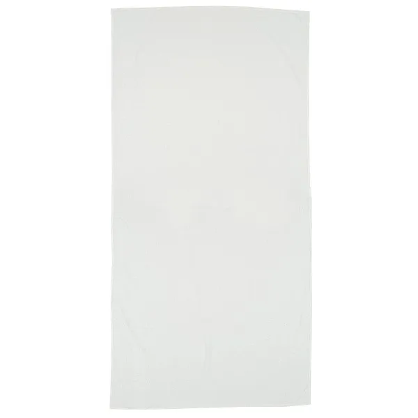 Basic Weight White Beach Towel view 3
