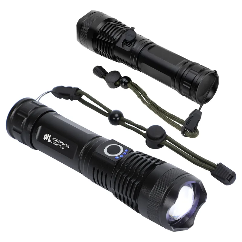 Best Buddy Tools ® Zoom Rechargeable Aluminum Telescopic-Focus LED Flas