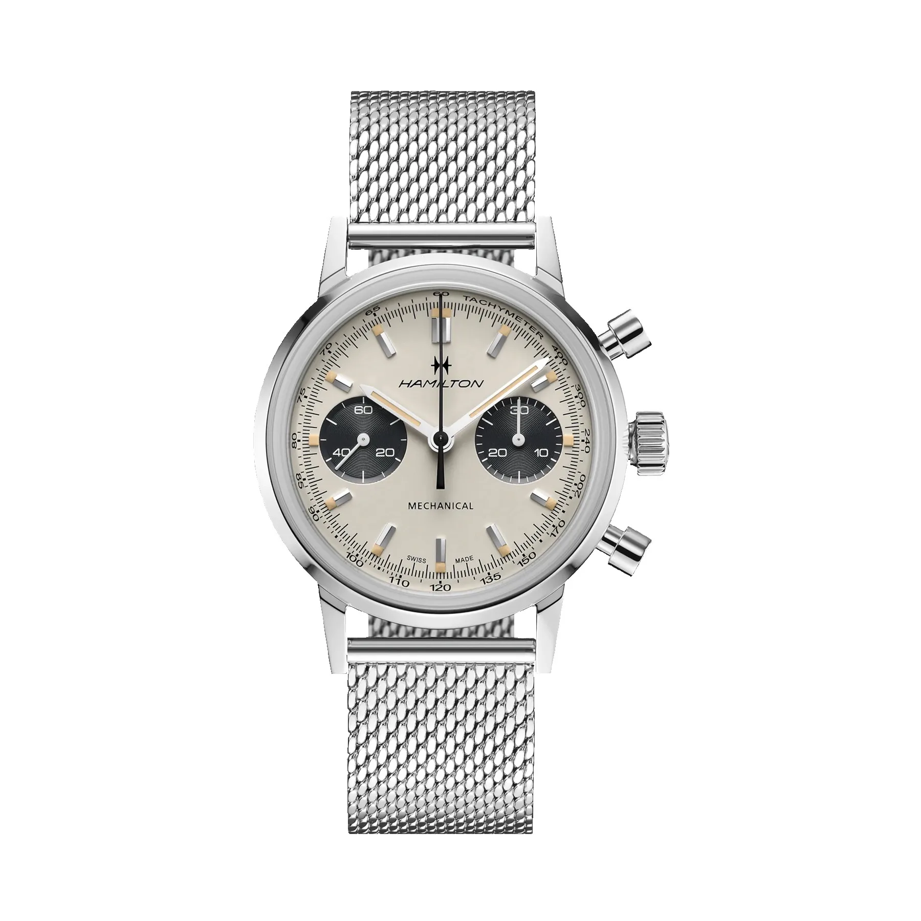 Hamilton American Classic Intra-Matic Chronograph H Stainless Steel Watch