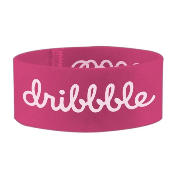 1" H x 7" L Dye-Sublimated Stretchy Elastic Bracelet
