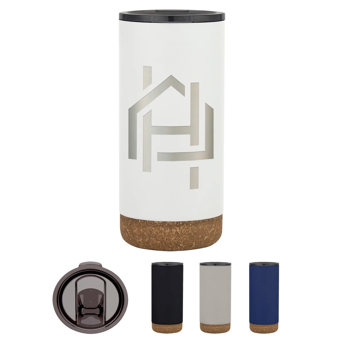 16 Oz. Full Laser Wellington Stainless Steel Tumbler view 2