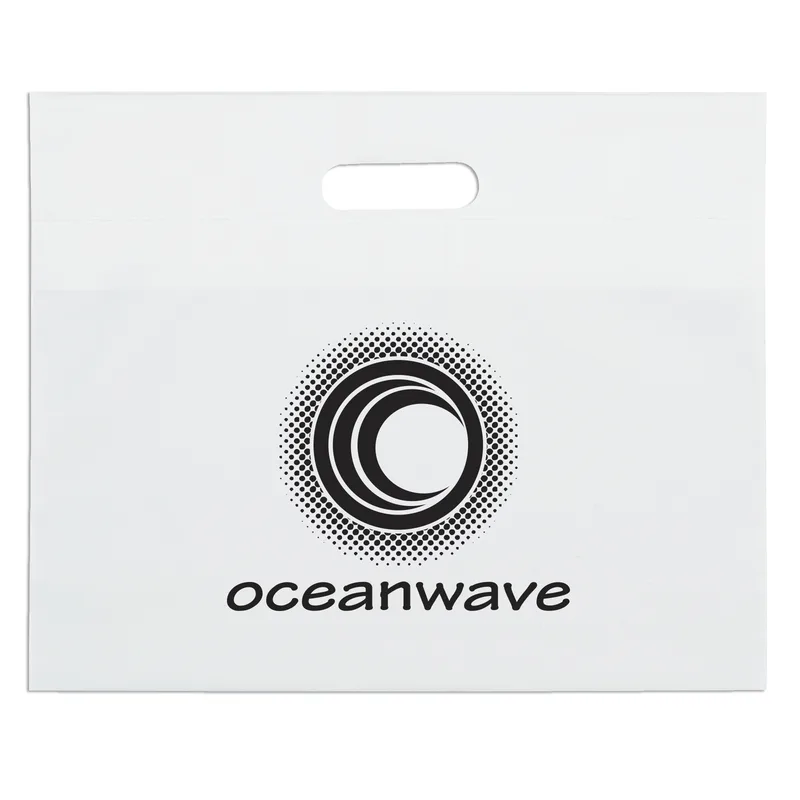 Die Cut Handle Bag - Flexo Ink Print (16" x 13")