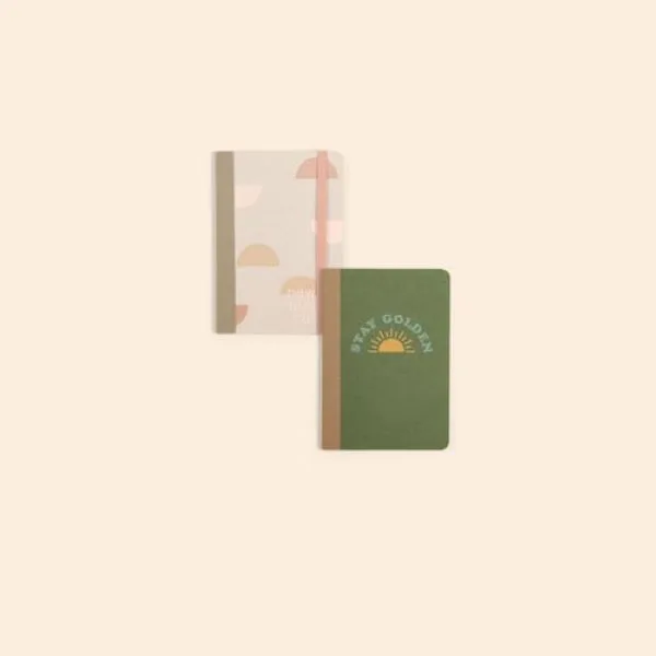 Journal - 5 X 3.5 Passport - Tape - Blank Guts - T - Mini
