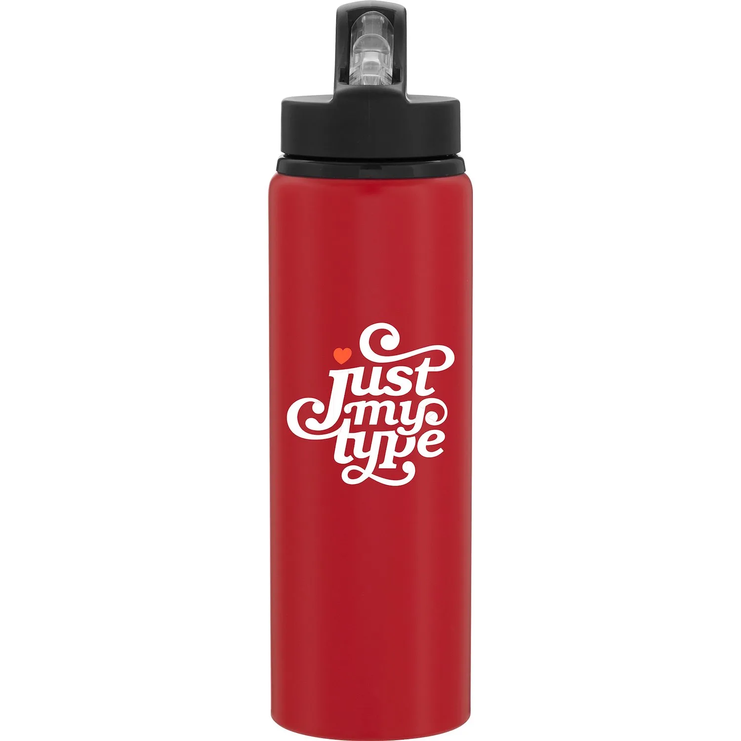 26 oz h2go Virtue Water Bottle (Matte Red)