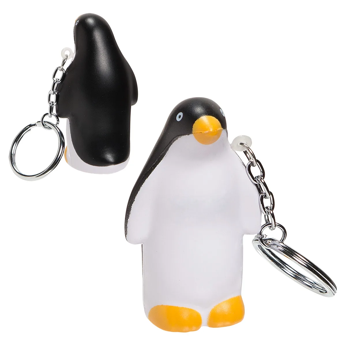 Penguin Stress Reliever Key Chain view 2