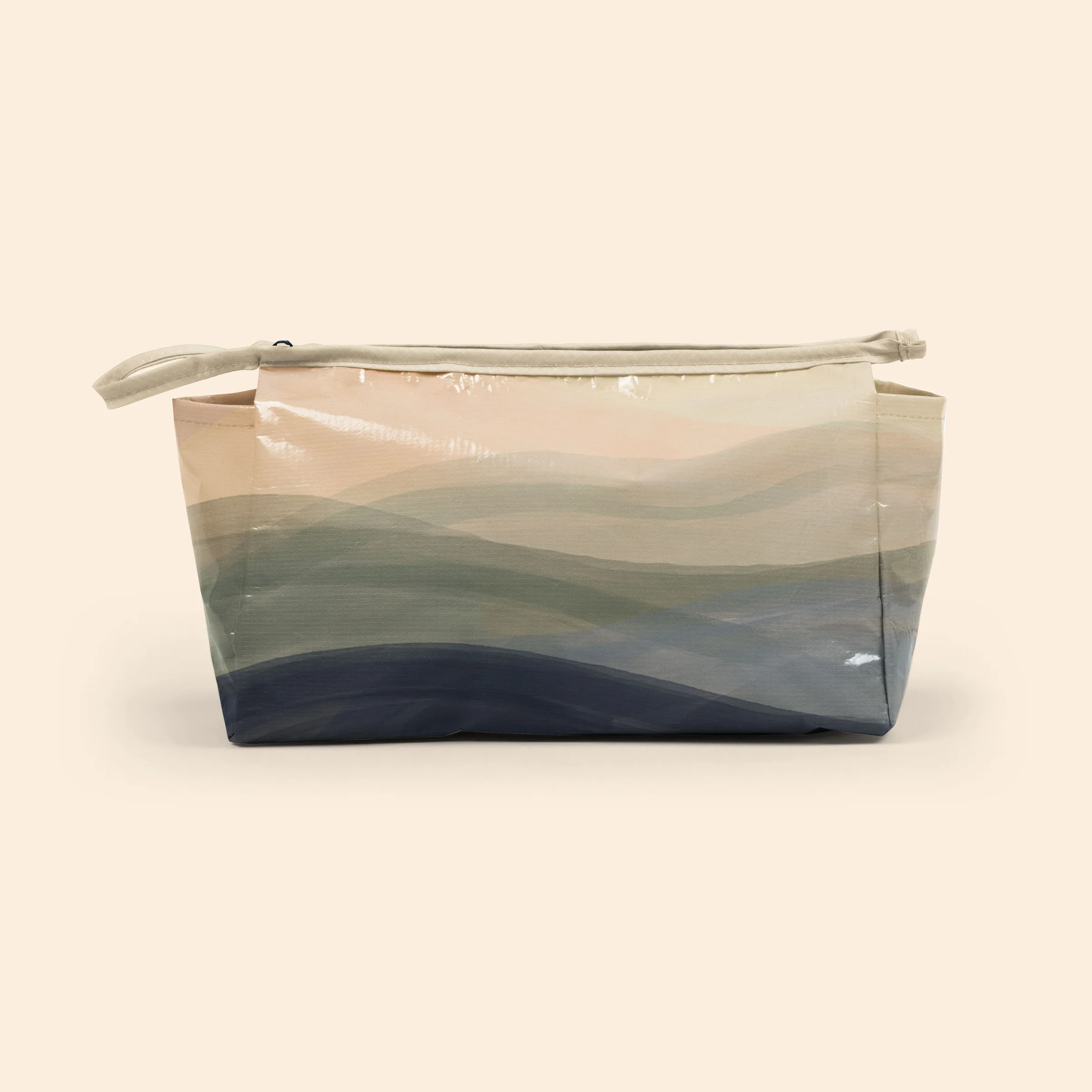 Laminated Non-Woven rPET Jetsetter Large Pouch view 3