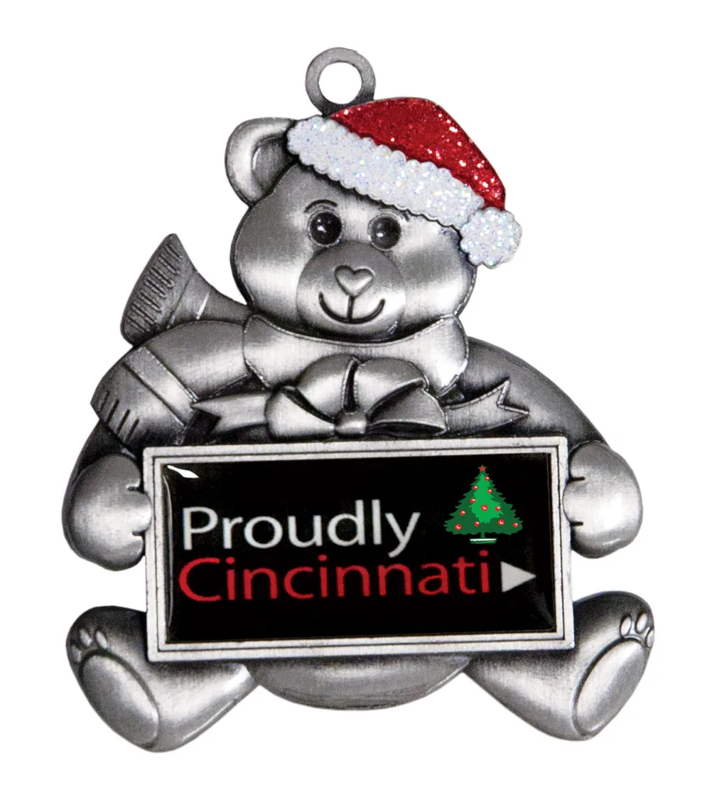Express Bear Holiday Ornament (Domestically Produced)