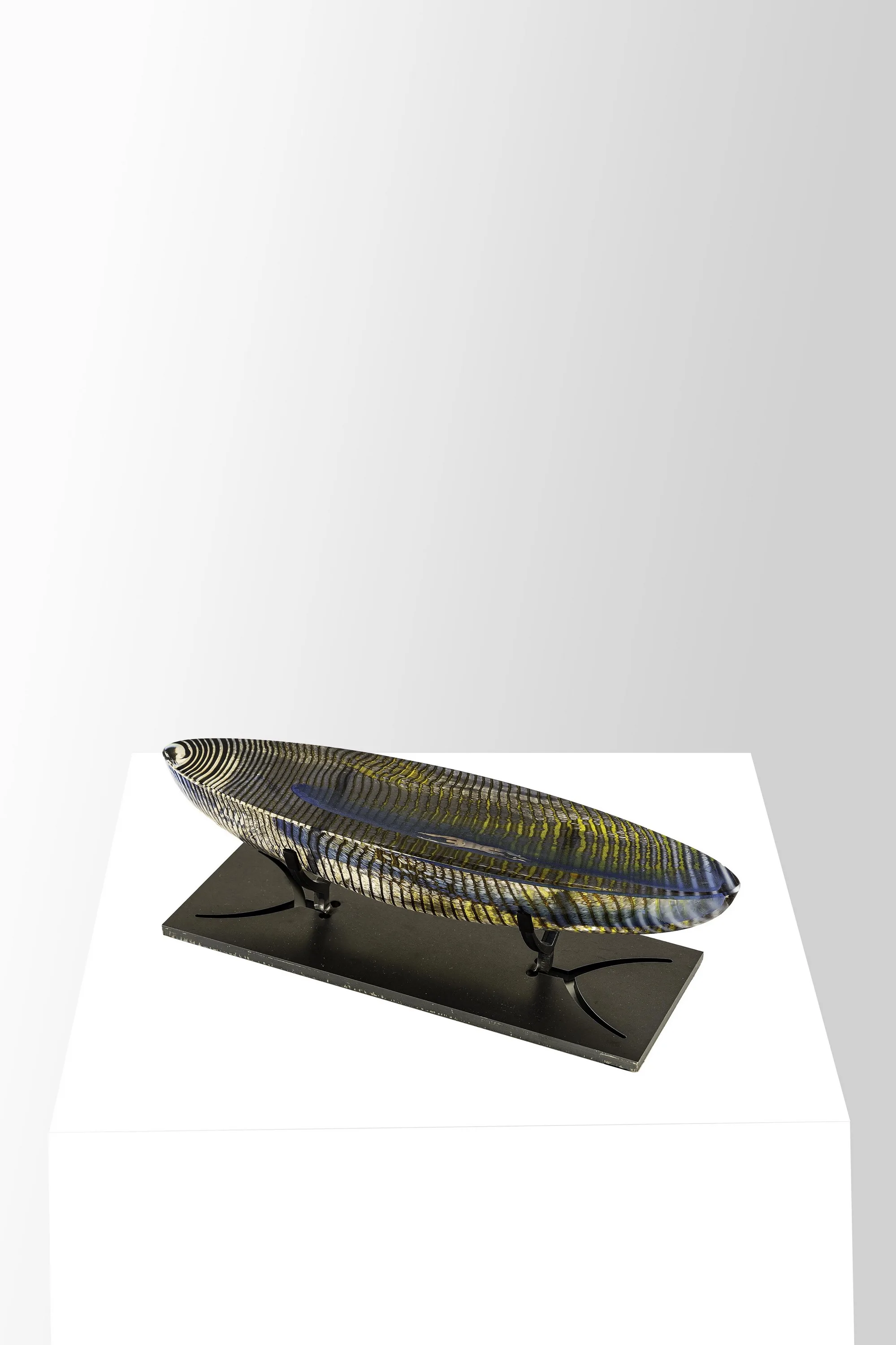 Kosta Boda Caspar Boat By Bertil Vallien Artist Collection