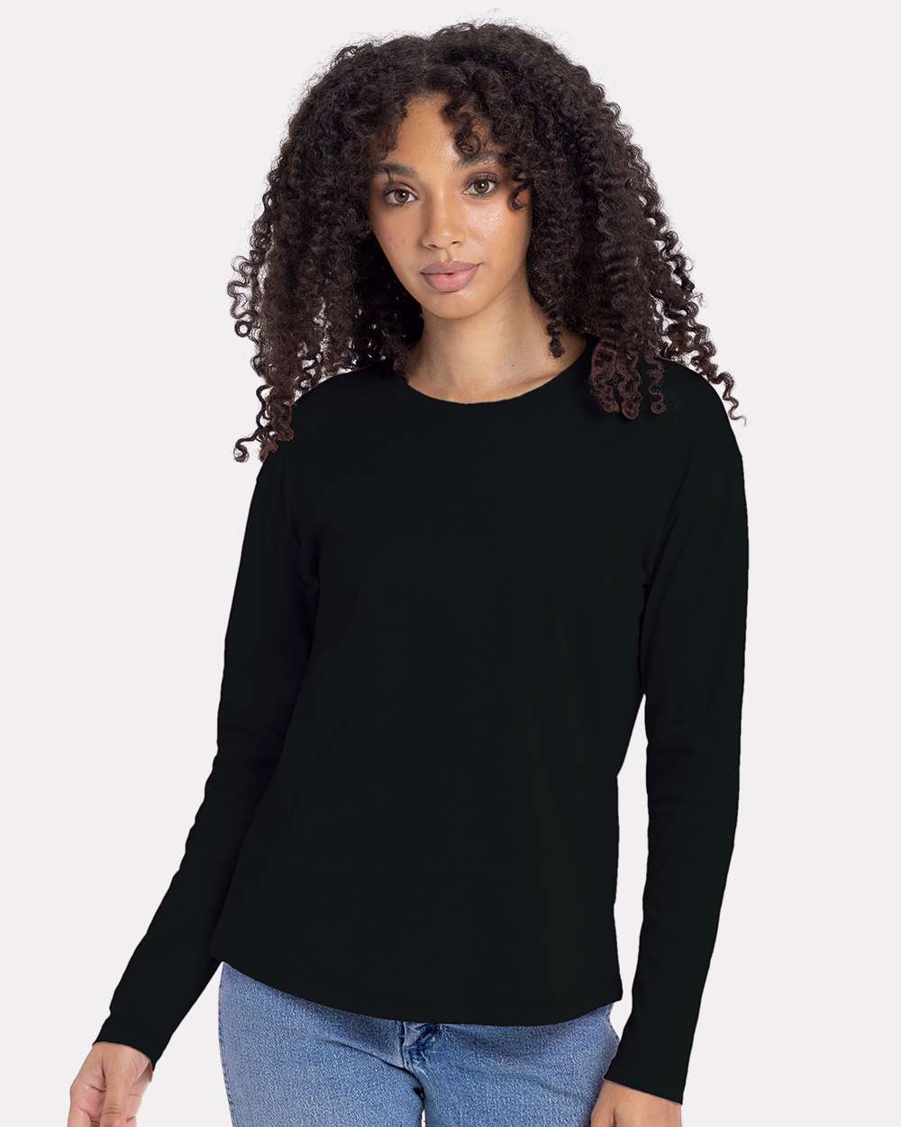 Next Level Apparel® Women's Cotton Relaxed Long Sleeve T-Shirt