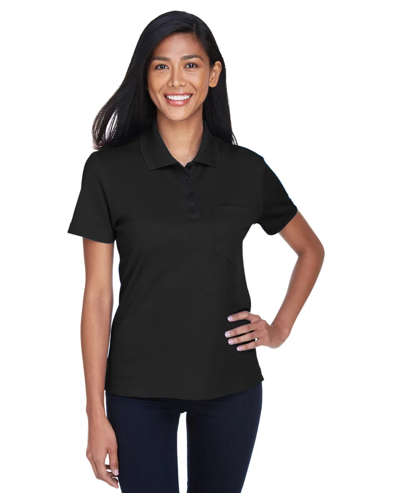 CORE365™ Women's Origin Performance Piqué Polo Shirt w/Pocket