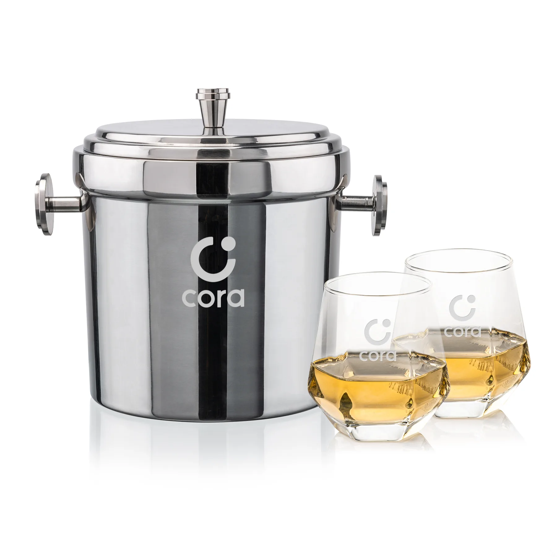 Milano Bucket Set, Laser Engraving, Set of 3