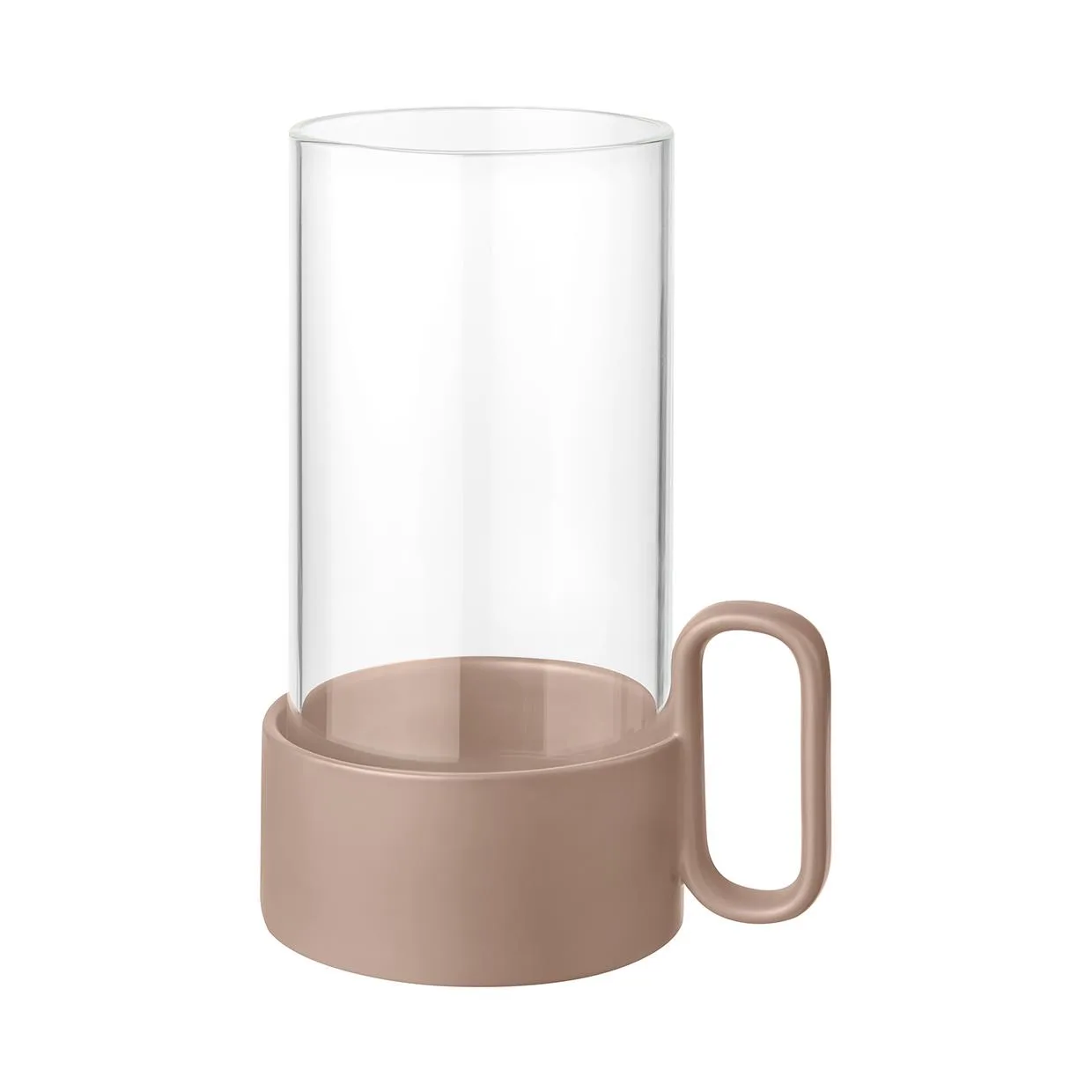 Blomus Yuragi Hurricane Lamp - Terracotta Brown