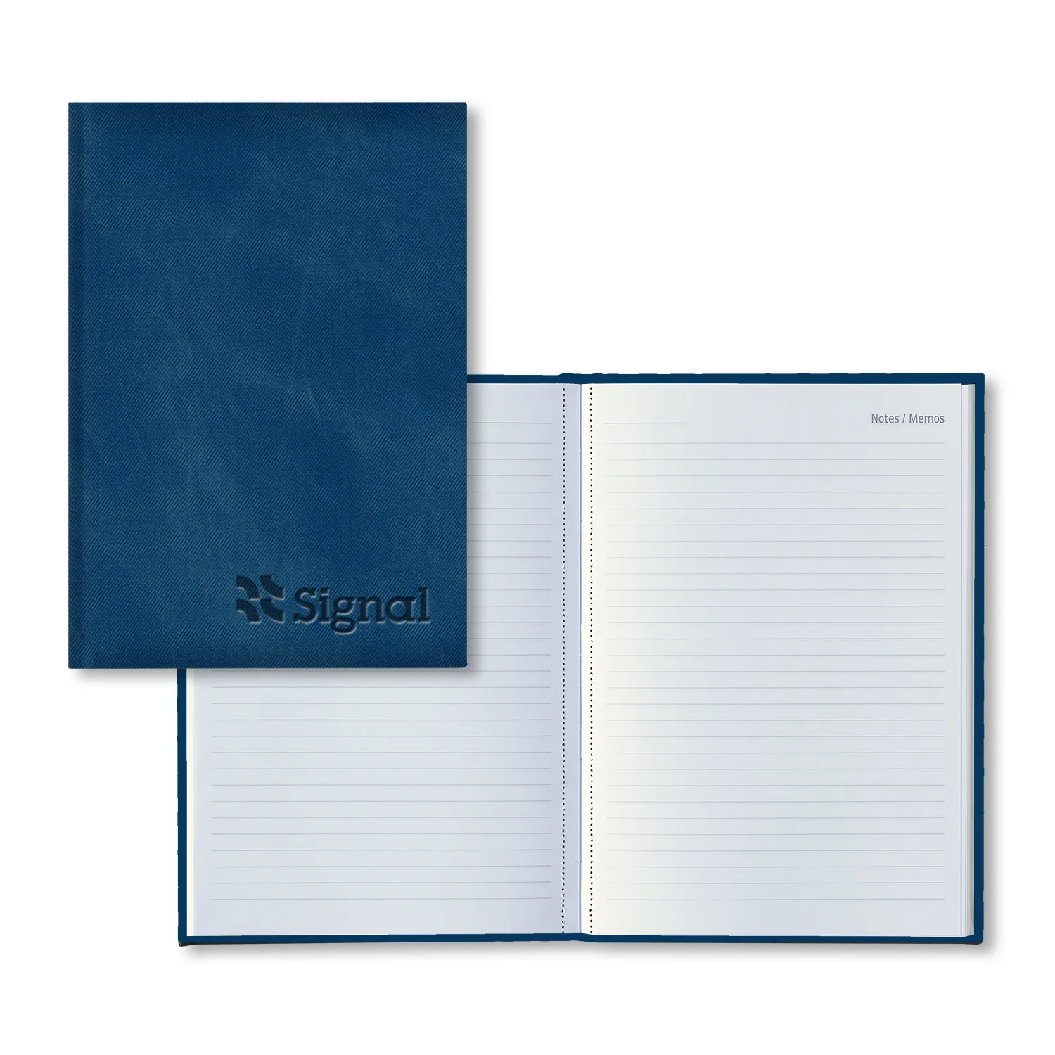 Castelli Lovere Medio Lined White Perf Page Notes & Memos Journal view 5