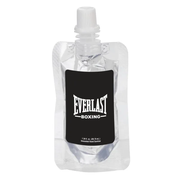 1 oz. Squeeze Pouch Clear Sanitizer view 2