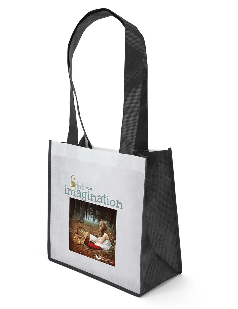 Monet - PET Non-Woven Tote - ColorVista (12" x 6" x 12")