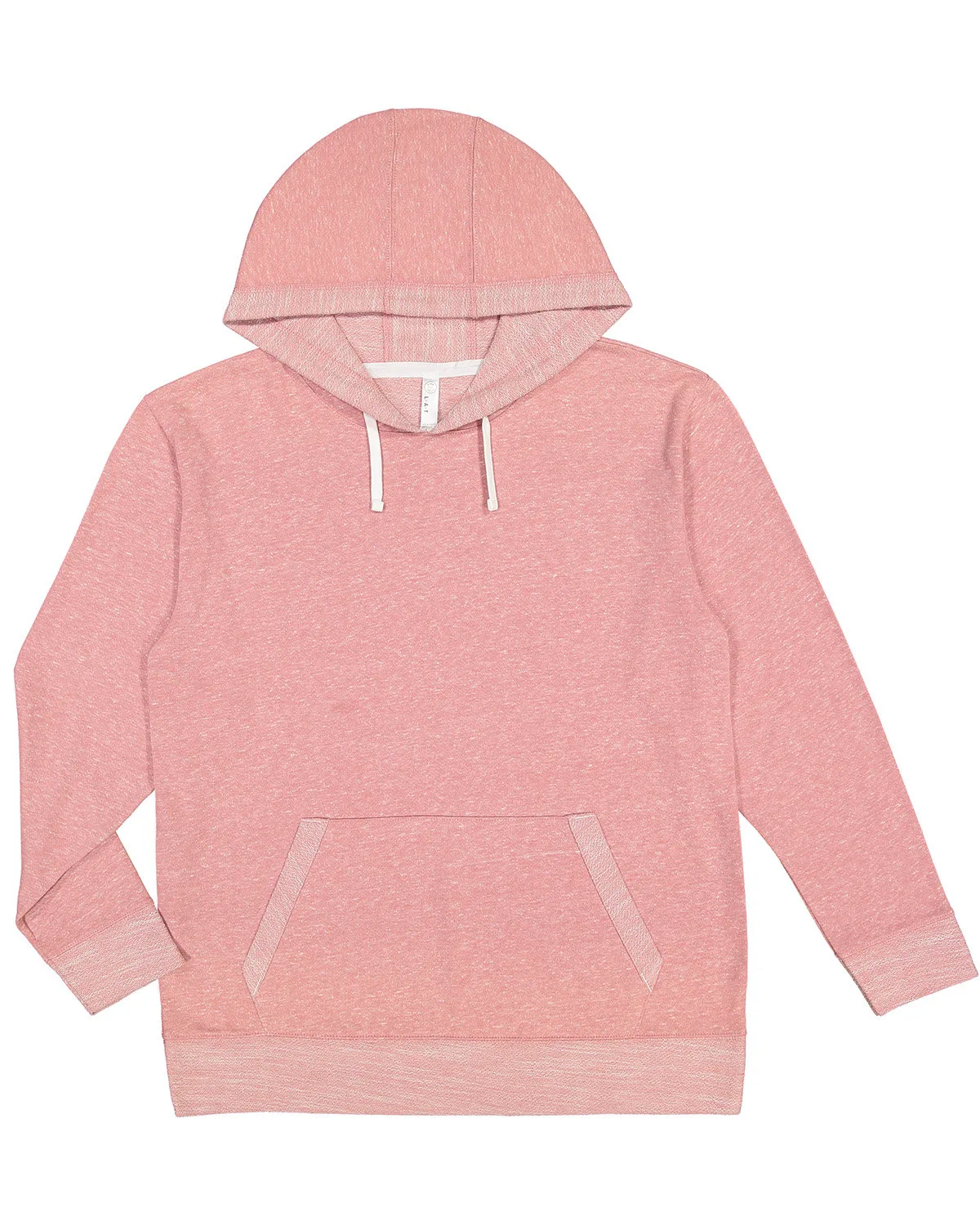 LAT Adult Harborside Melange French Terry Hooded Sweatshirt view 3