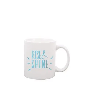 11 Oz. White C-Handle Mug