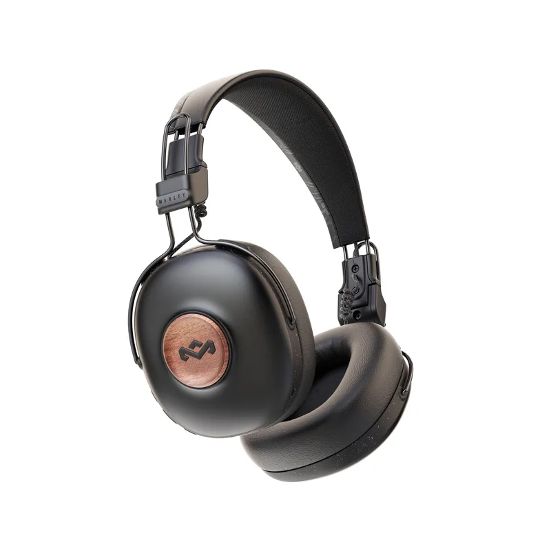 House of Marley Positive Vibration Frequency Over-Ear Headphones Signature Black