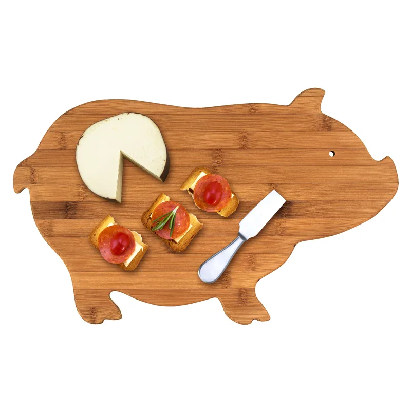 Pig Shaped Cutting & Serving Board view 2