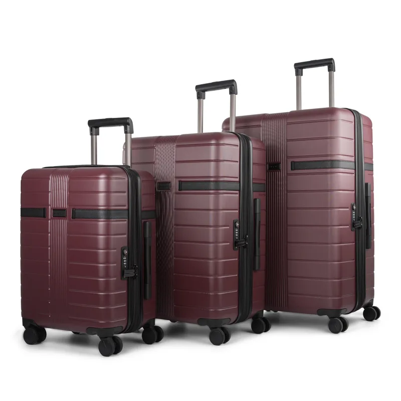 Bugatti-Hamburg 3 Piece Luggage Set