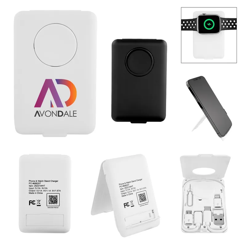 Phone & Watch Charging Stand view 2