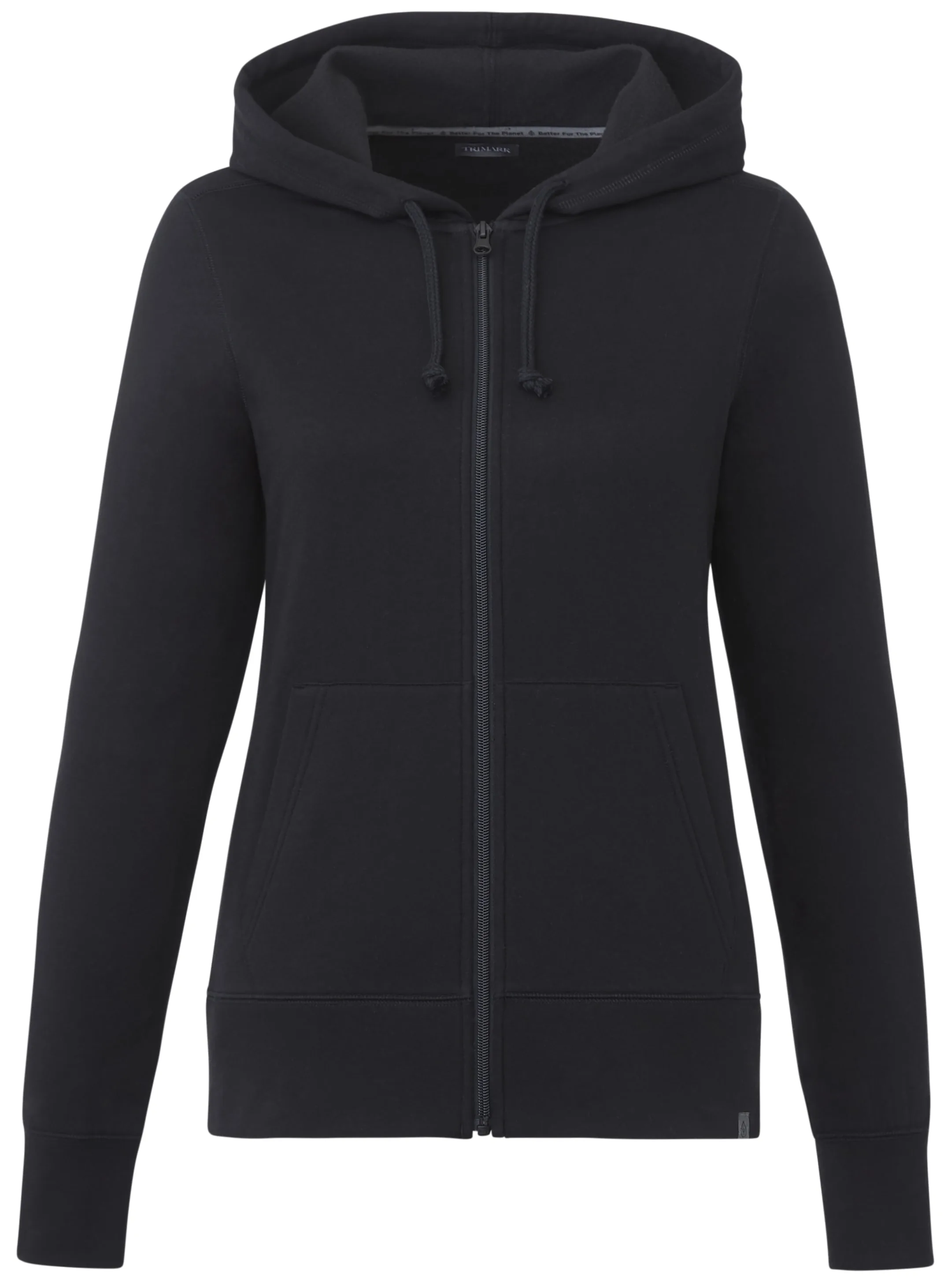 Women's ARGUS Eco Fleece Full Zip Hoody view 2