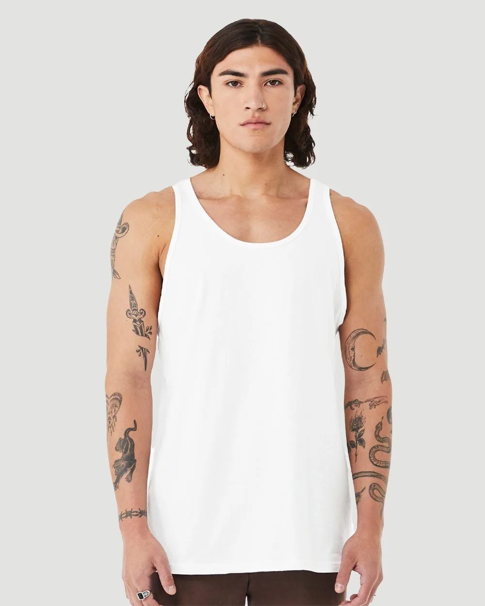 Bella + Canvas Heather CVC Tank Top
