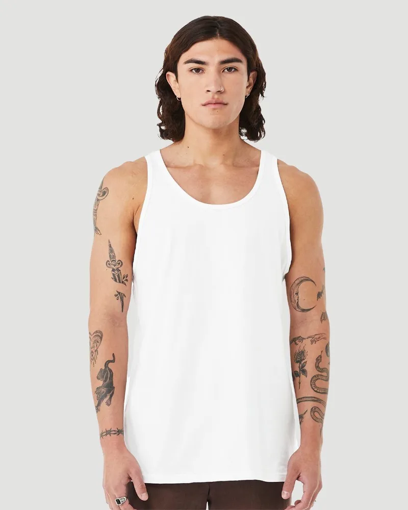 Bella + Canvas Heather CVC Tank Top