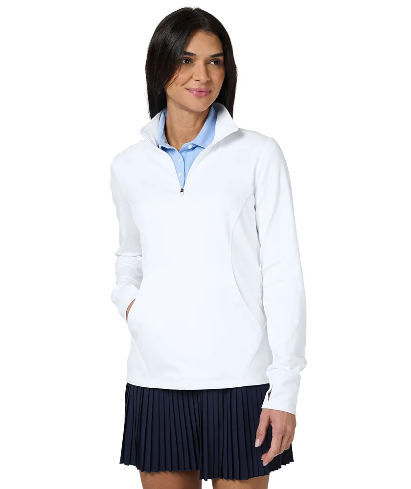 Women's Nu Fitness Quarter Zip view 2