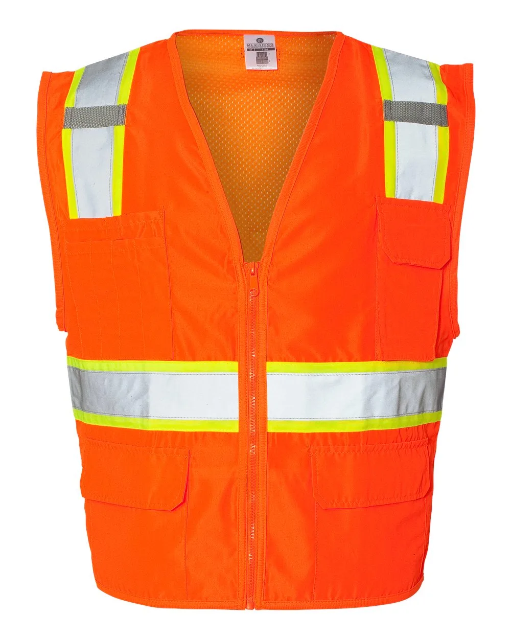 Kishigo® Ultra-Cool™ Solid Front Vest w/Mesh Back view 3