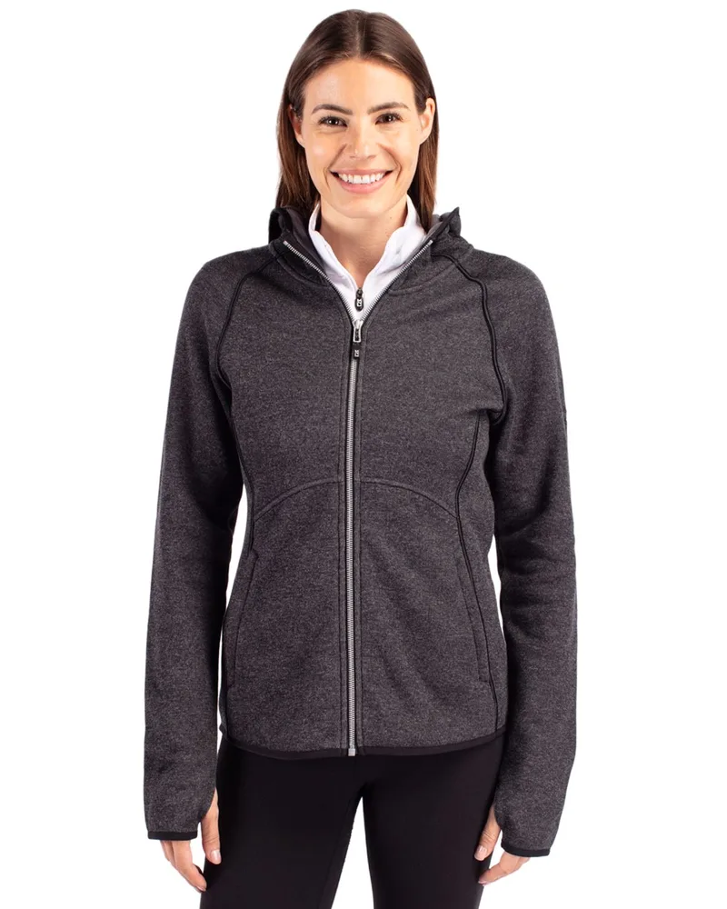 Cutter & Buck Mainsail Full Zip Hooded Womens Jacket