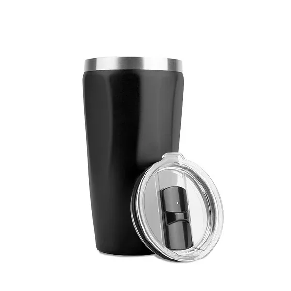 16 Oz. Bridgeport Double Wall Recycled Stainless Steel Tumbler view 2