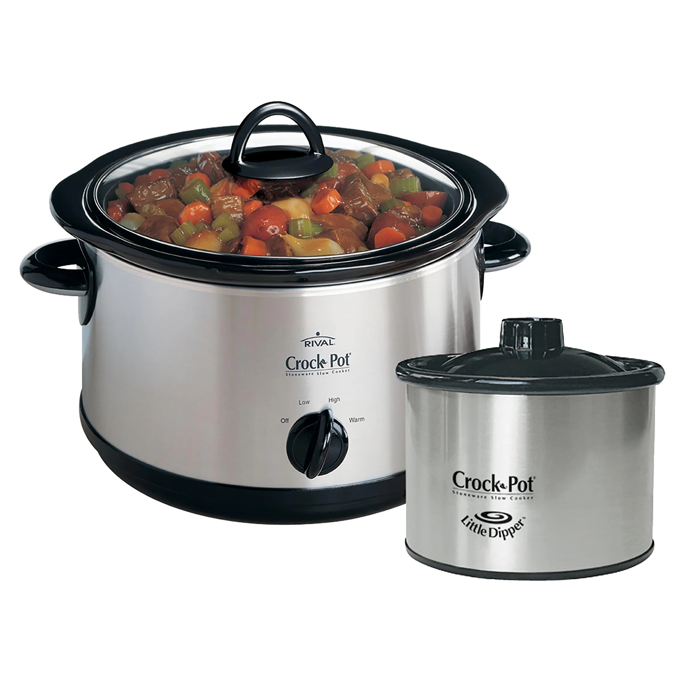Crock-Pot® 5-Qt Smudgeproof Slow Cooker W/ Little Dipper