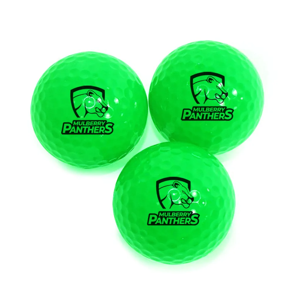 Neon Green Golf Balls