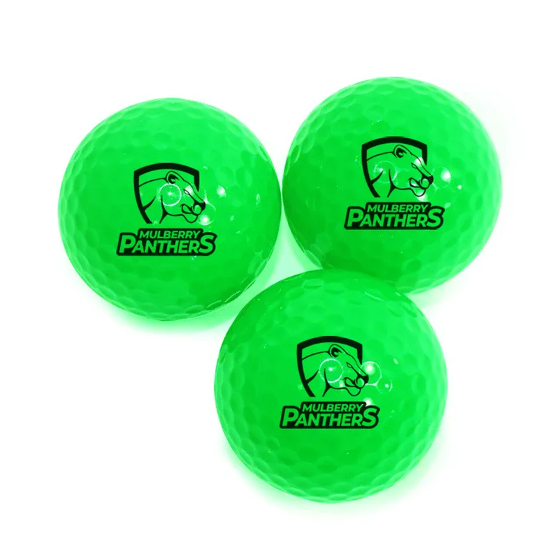 Neon Green Golf Balls
